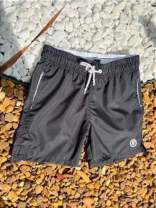 Short Infantil Preto Banana
