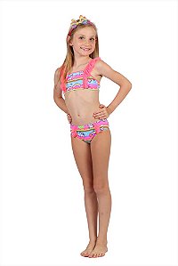 Biquini Kids Unicornio Estampa Siri Kids