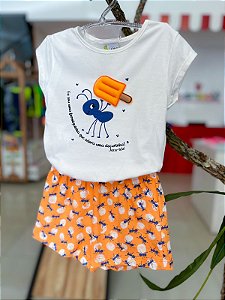 Conjunto Infantil Formiga Jaca Lele