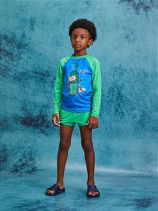Blusa Praia Proteção Infantil Youcci