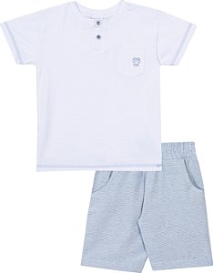 Conjunto Infantil Camiseta Bolso Nini Ba