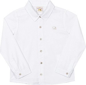 Camisa Infantil Branca Nini Bambini