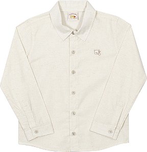 Camisa Infantil Natural Nini Bambini