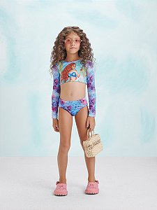 Biquini Infantil Sereia Ariel Anime