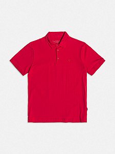 Camiseta Polo Infantil  Vermelho Youcci