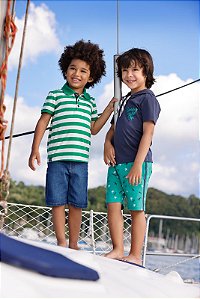Polo Infantil  Listrada Sailor Banana