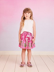 Conjunto Infantil Pink Floral Momi