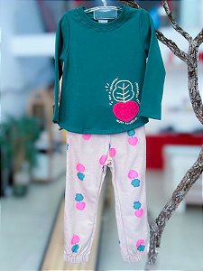 Conjunto Infantil Rabanete Jaca Lele