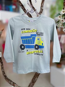 Camiseta Infantil Meu Caminhao Jaca Lele