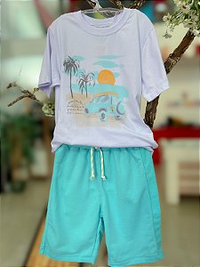Conjunto Infantil Por Do Sol Jaca Lele