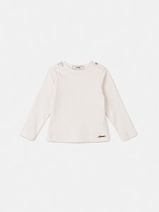 Blusa Essencial Perola Botão Anime