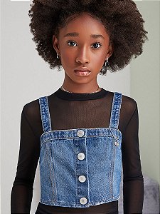 Blusa Tule  Preto I Am