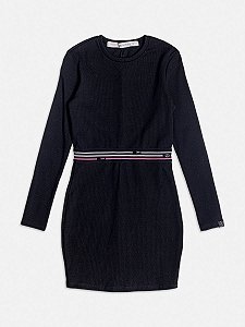 Vestido Ml Com Elastico Preto I Am