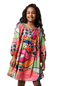 Vestido Infantil Arcos Da Lapa Camu