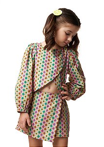 Conjunto Infantil Color Triangulos Camu