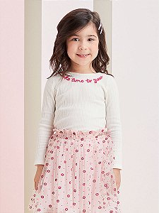 Conjunto Infantil Tule Take Time Momi