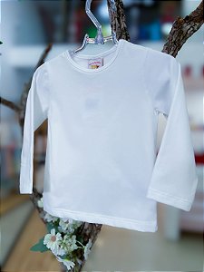 Blusa Infantil Off White Nini Bambini