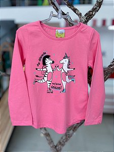 Blusa Infantil Unicas Jaca Lele