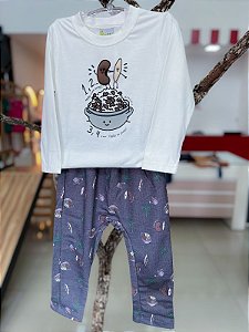 Conjunto Infantil Feijao Com Arroz Jaca