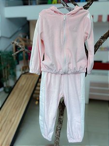 Conjunto Infantil Plush Rosa Nini Bambin