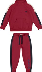 Conjunto Infantil Vermelho Charpey