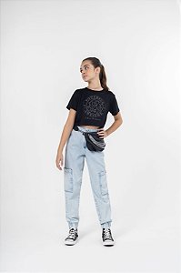 Calça Teen Utilitaria Bobbyluu