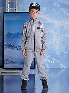 Conjunto Infantil Cinza Esportivo