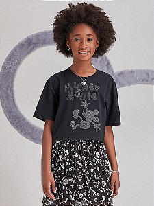 T Shirt Mickey Preto I Am