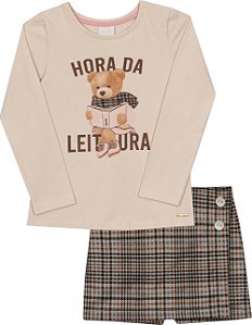 Conjunto Infantil Leitura Nini Bambini