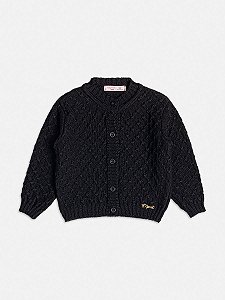 Bolero Infantil Tricot Preto