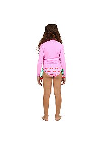 Biquini Cropped Kids Rose Siri