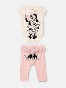 Conjunto Bebe Tule Minnie Anime