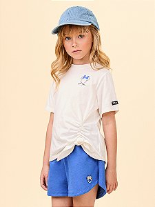 Conjunto Infantil Minnie Costas Azul Anime