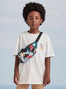 Camiseta Infantil Mickey Pixel Youcci
