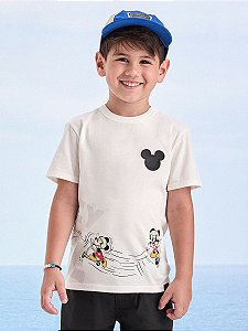 Camiseta Infantil Mickey Triciclo Youcci