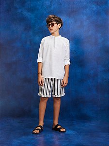 Bata Infantil Branca Youcci