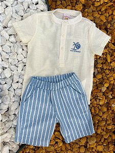Conjunto Infantil Bata Coqueiro Nini Bambini