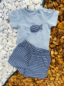 Conjunto Bebe Peixinho Nini Bambini