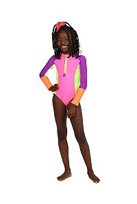 Body Infantil Vitoria Neon Colors Siri