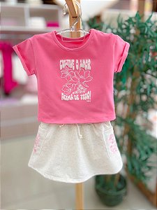 Conjunto Infantil Cultive O Amor Nini Bambini