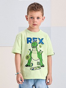 Camiseta Infantil Verde Dino Toy Story Youcci