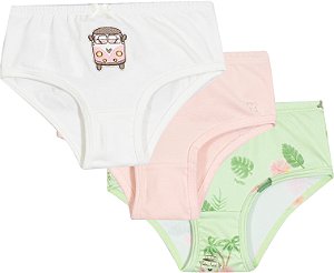 Kit Calcinha Infantil Kombi Nini Bambini