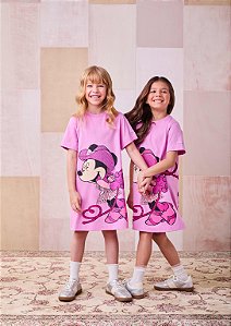 Vestido Infantil Minnie Cowgril Anime