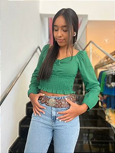 Blusa Teen Ines Verde