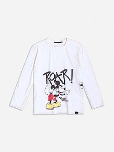 T-shirt Ml Mickey E Dino Youccie