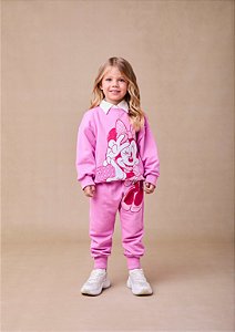 Conjunto Infantil Foto Minnie Anime