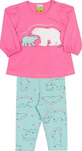 Conjunto Infantil Urso Polar
