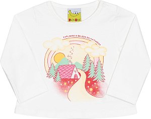 Blusa Infantil Explorar Natureza
