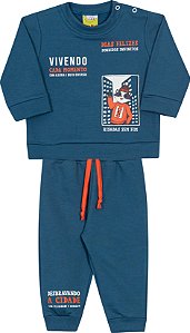 Conjunto Infantil Moletom Dias Felizes