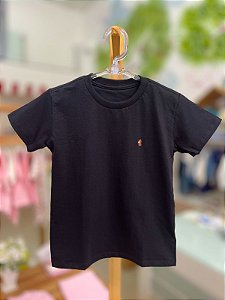 Camiseta Infantil Basica Preto